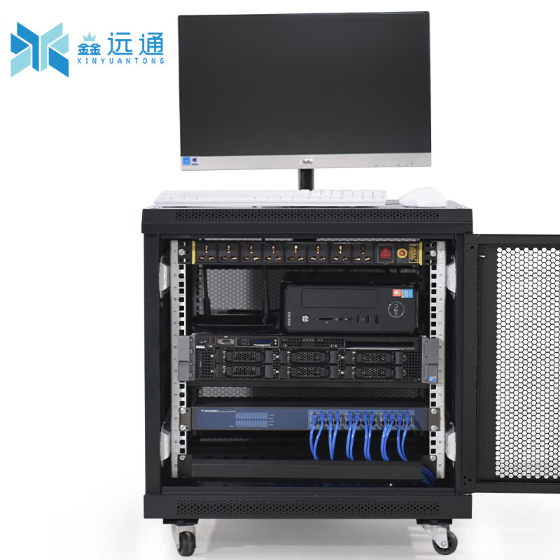 鑫远通0.6米网络机柜 打造家用与办公场景的微型数据中心